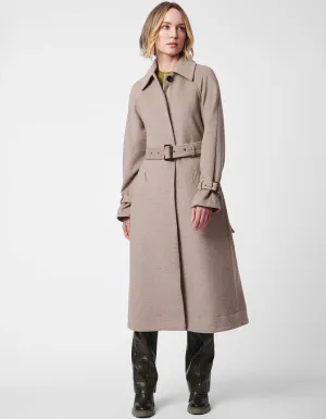 Kensington Belted Wool Coat