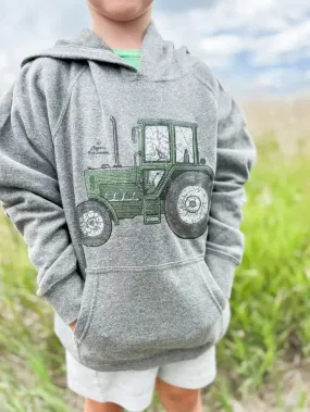 Kid's American Farm Company Green Tractor Hoodie