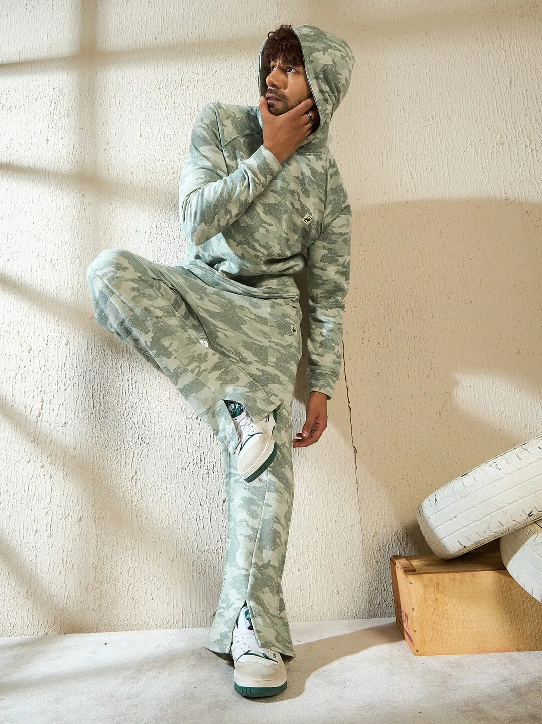 Light Camo Oversized Tracksuit