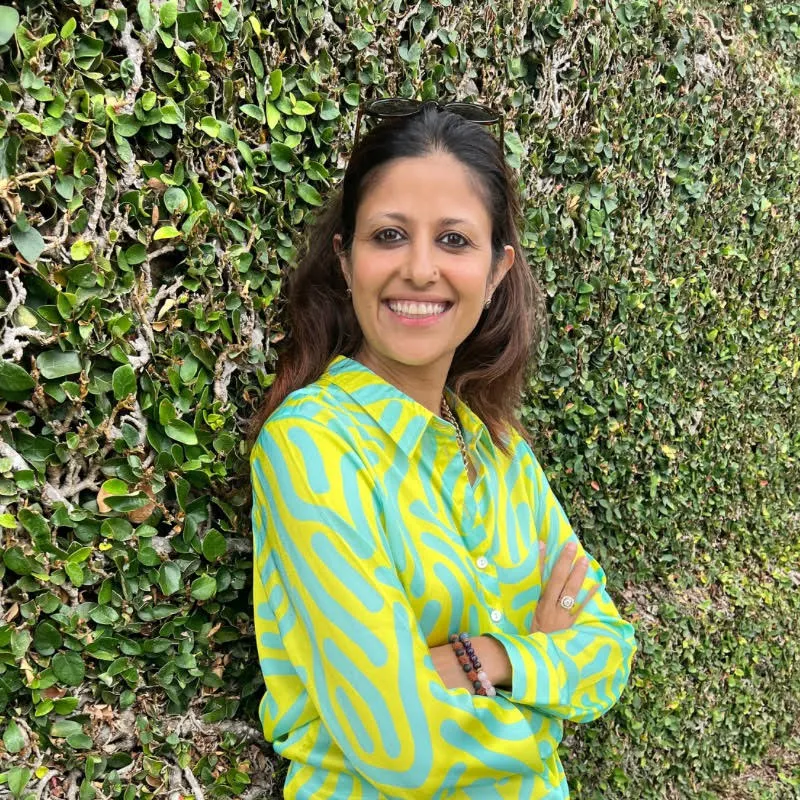 Lime Green Nainika Print Shirt