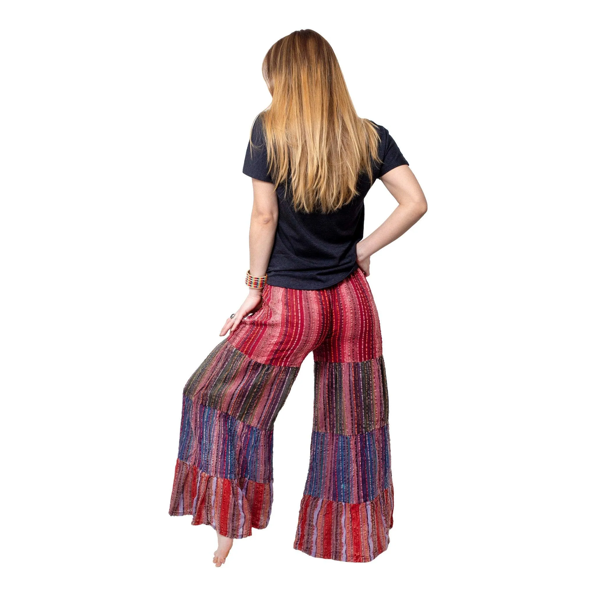 Lunar Bay Over Dyed Seersucker Pants