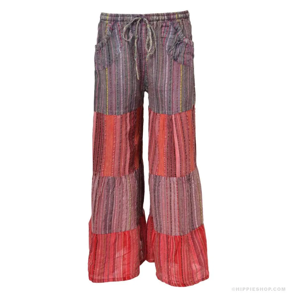 Lunar Bay Over Dyed Seersucker Pants