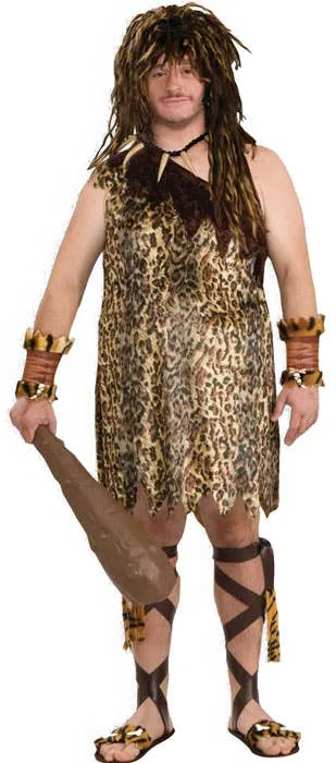 Macho Cave Man Plus Size Stone Age Costume