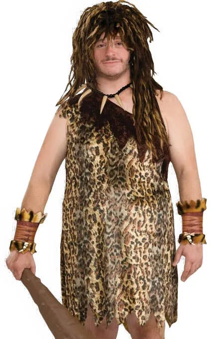 Macho Cave Man Plus Size Stone Age Costume