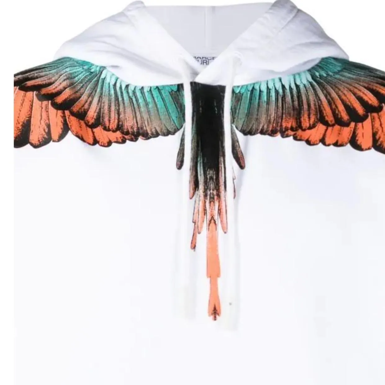 Marcelo Burlon Icon Wings Regular Fit White Hoodie