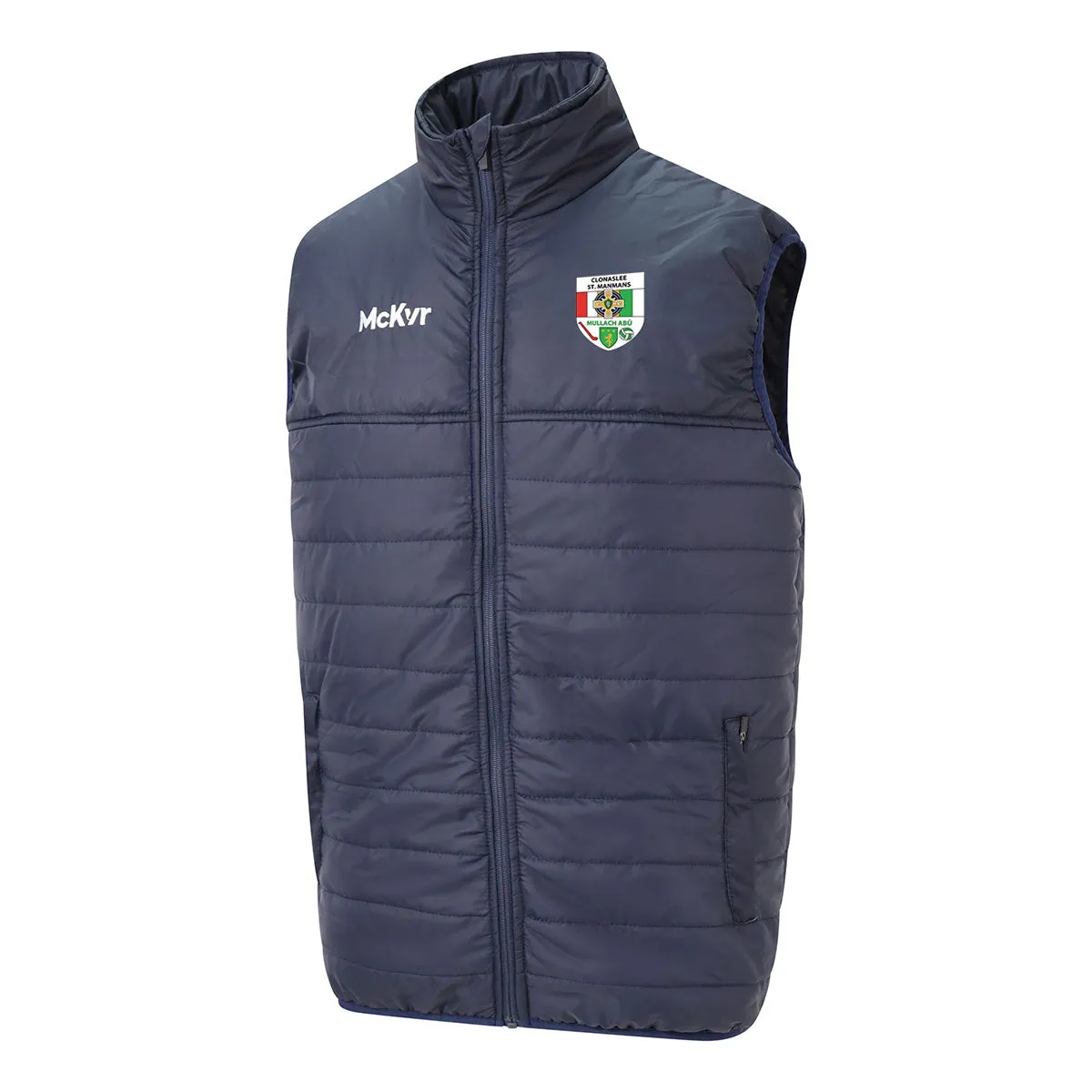 Mc Keever Clonaslee St Manmans GAA Core 22 Padded Gilet - Youth - Navy