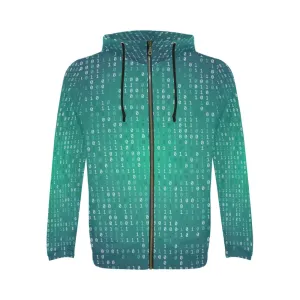 Men's Classic Zip Hoodie - E Green