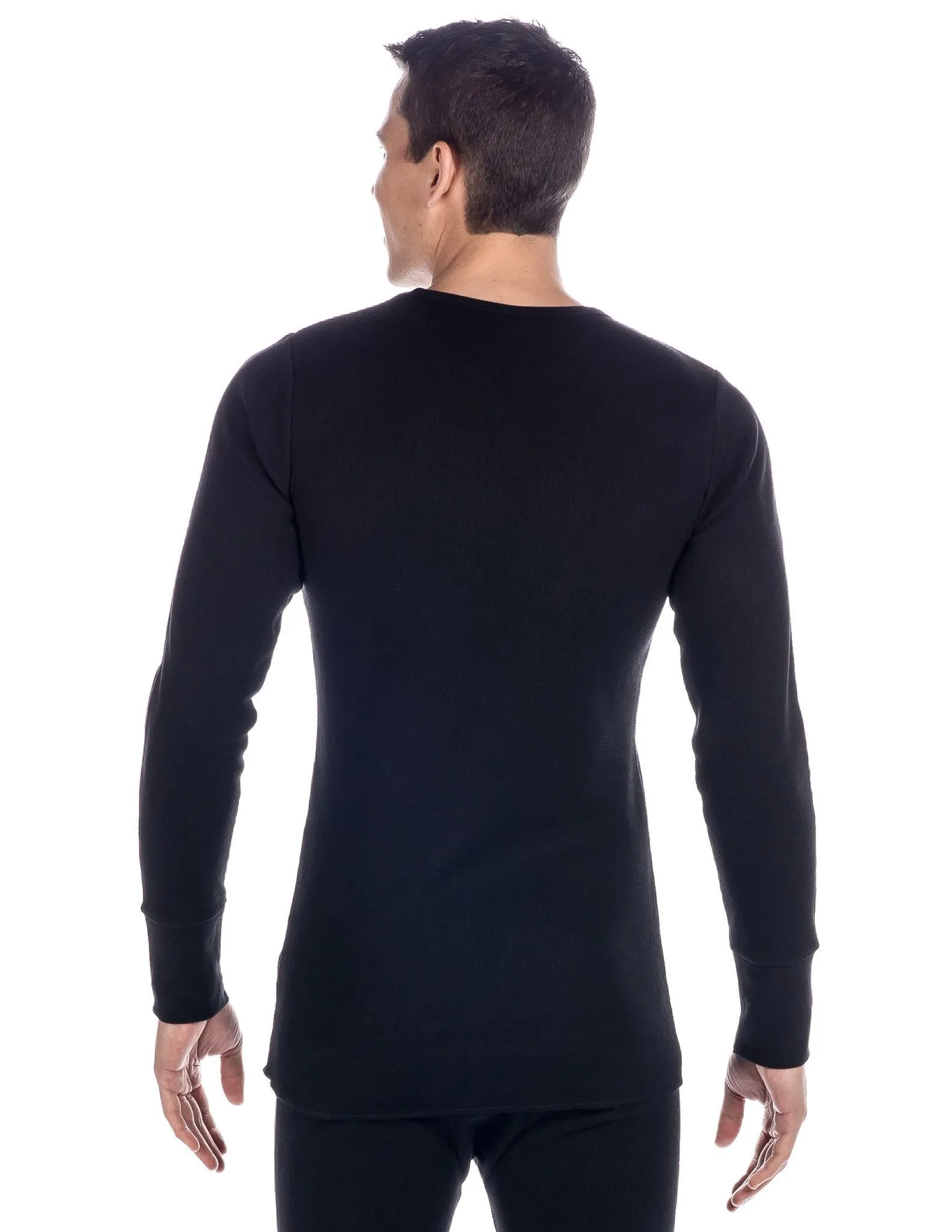 Men's Extreme Cold Waffle Knit Thermal Top and Bottom Set