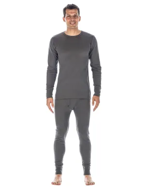 Men's Extreme Cold Waffle Knit Thermal Top and Bottom Set