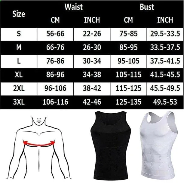 Men's Slimming Body Shaper Compression Tank Top