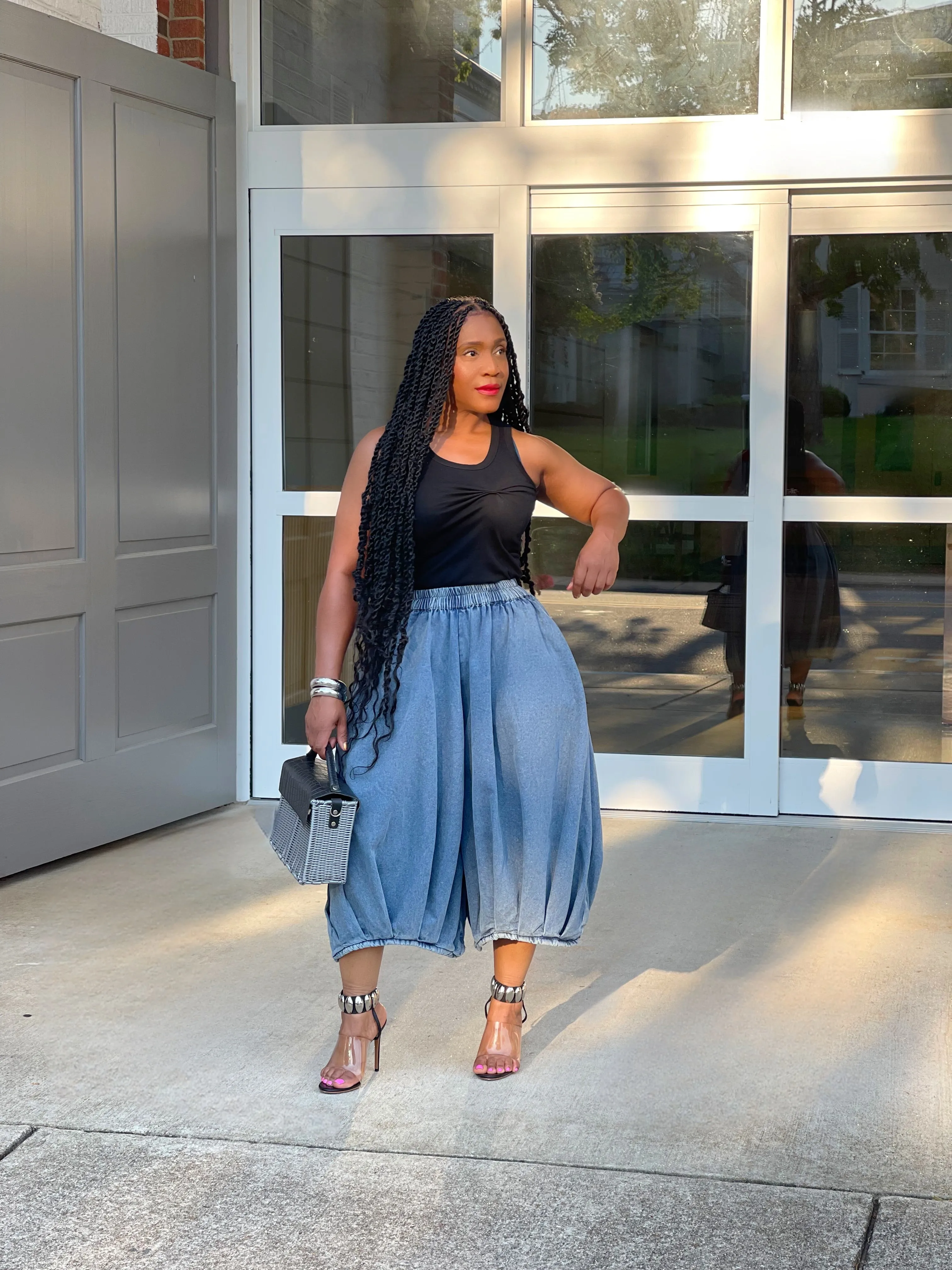 Mia Denim Culottes