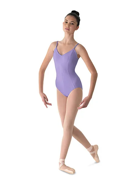 Mirella M207L Princess Seam Cotton Camisole Leotard