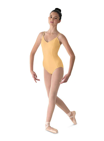 Mirella M207L Princess Seam Cotton Camisole Leotard