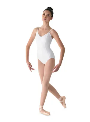 Mirella M207L Princess Seam Cotton Camisole Leotard