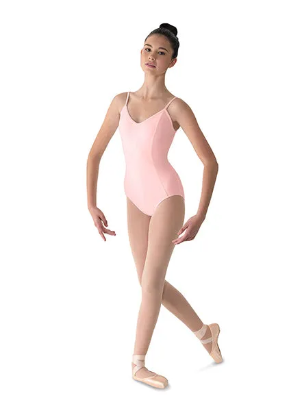 Mirella M207L Princess Seam Cotton Camisole Leotard