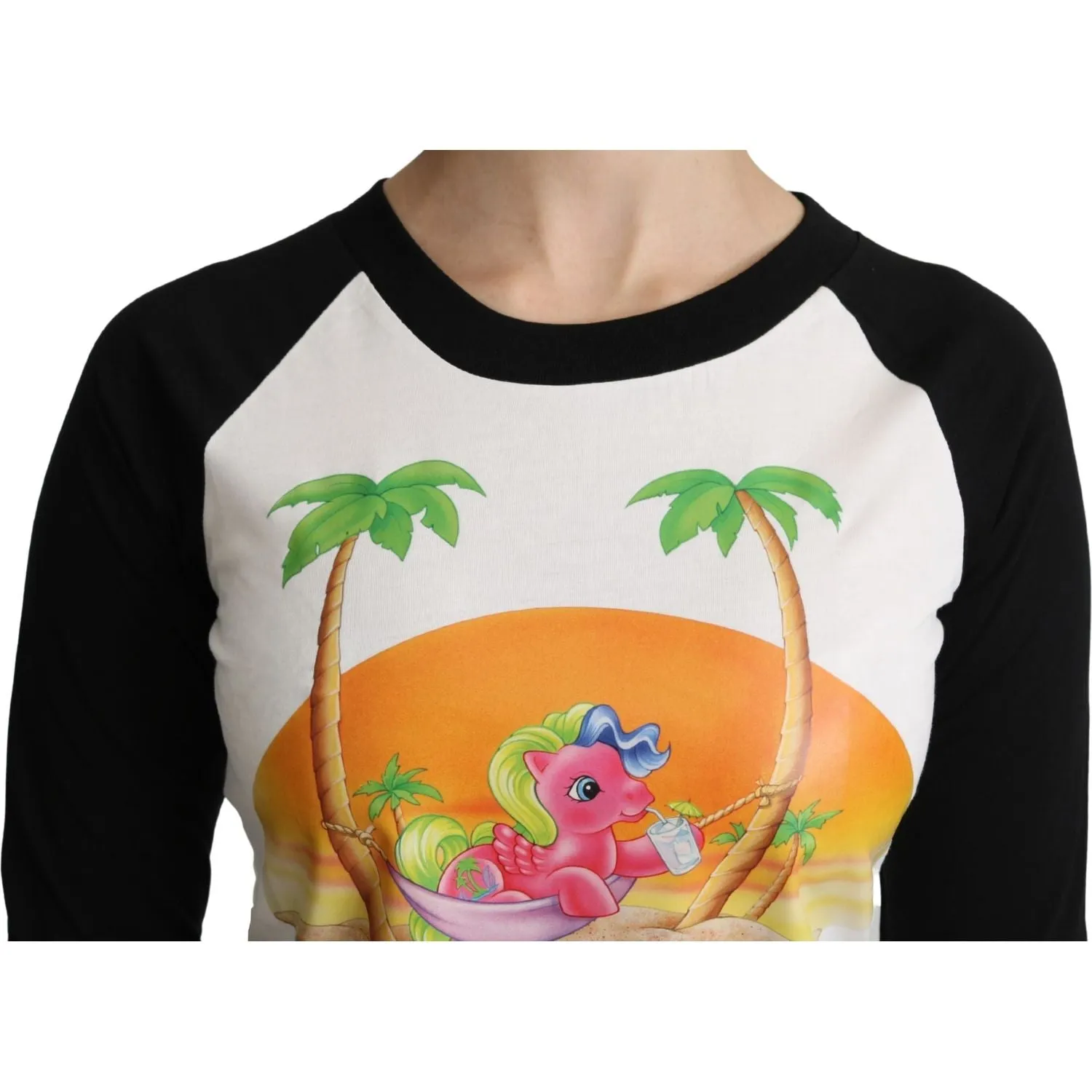 Moschino Chic My Little Pony Crew Neck Cotton Top