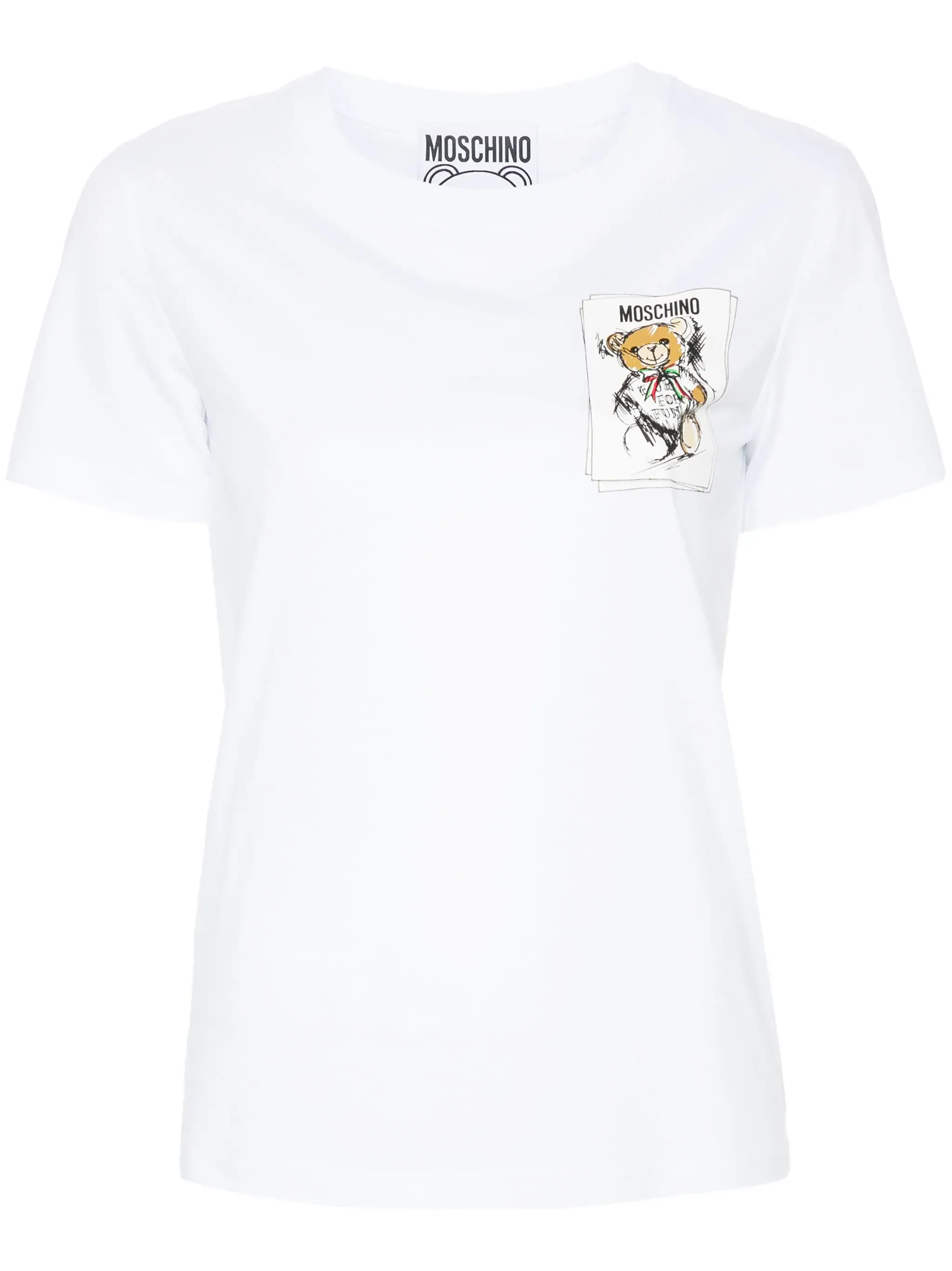 MOSCHINO TEDDY BEAR COTTON T-SHIRT