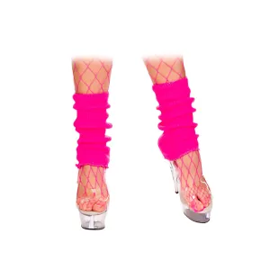 Neon Pink Leg Warmers