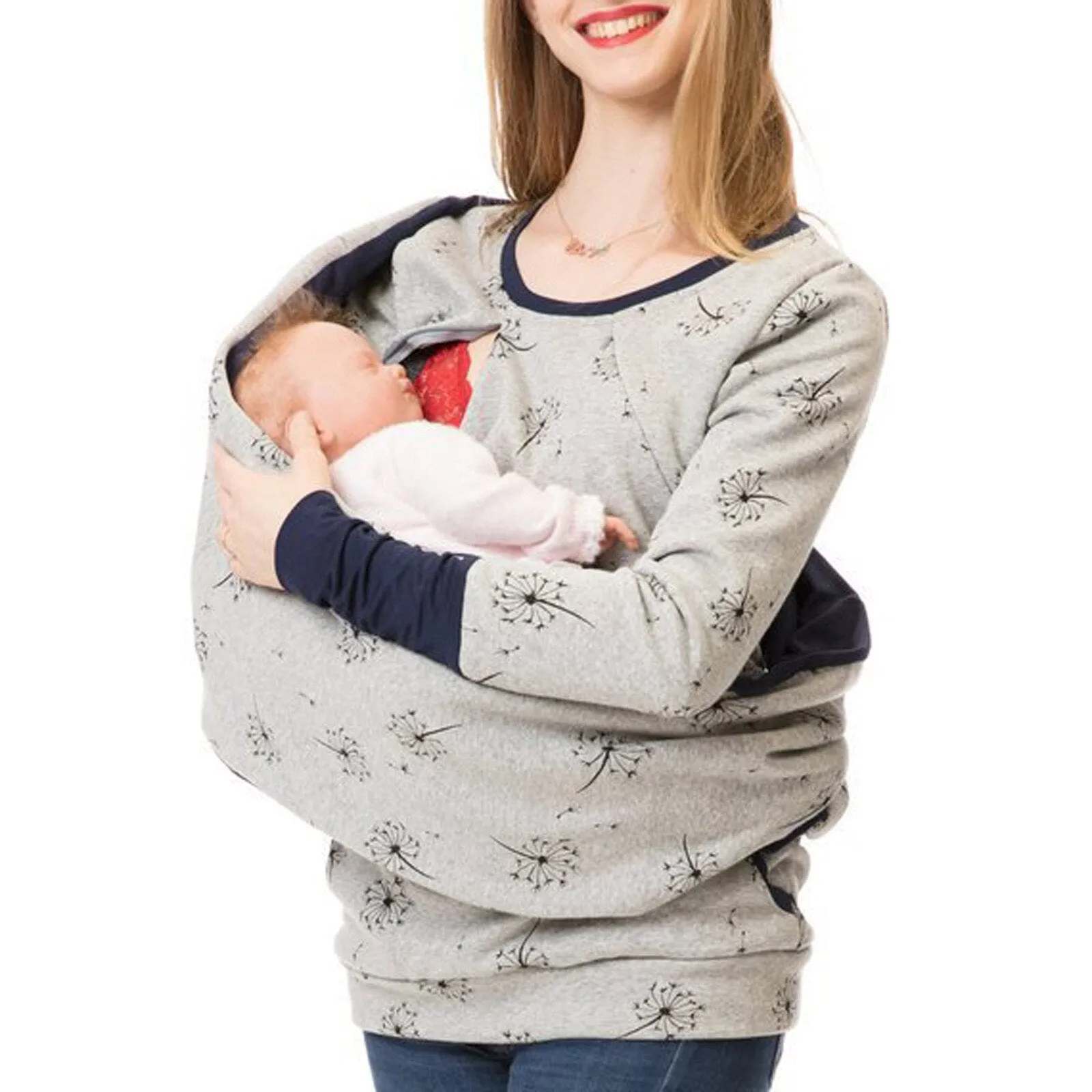 New Maternity Nursing Hoodie Sweatshirt Winter Autumn Pregnancy Clothes Pregnant Women Breastfeeding Sweater Shirts hoodies Top