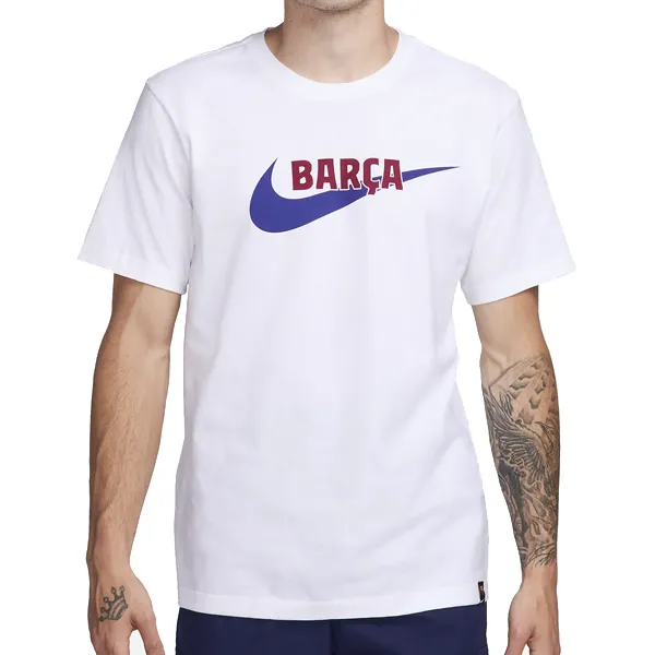 Nike Barcelona Swoosh T-Shirt 23/24 (White)