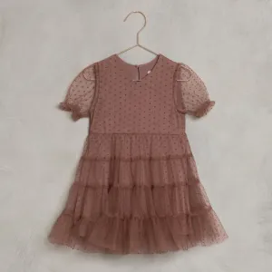 Noralee Dottie Dress Wine Dot