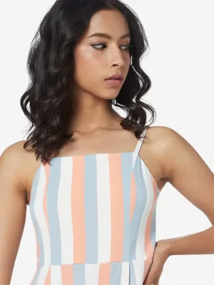 Nuon Coral Striped Nalinska Jumpsuit