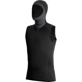 Open Box Bare Exowear Hooded Vest Unisex - Black - Medium