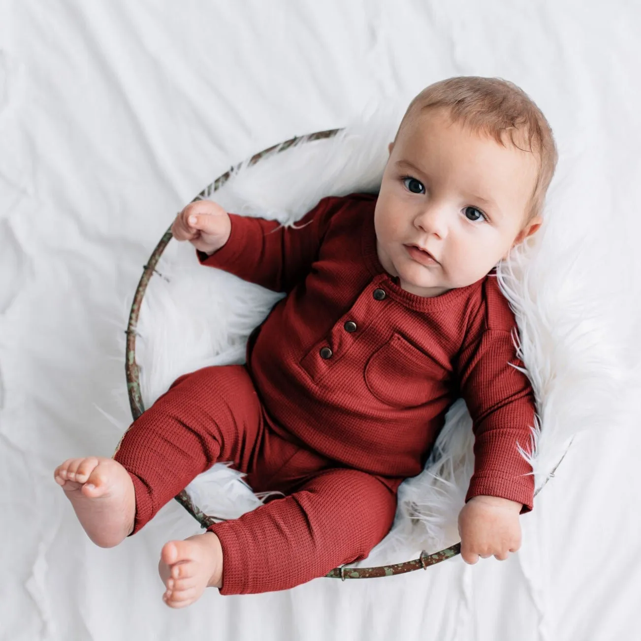 Organic Thermal Baby Lounge Set