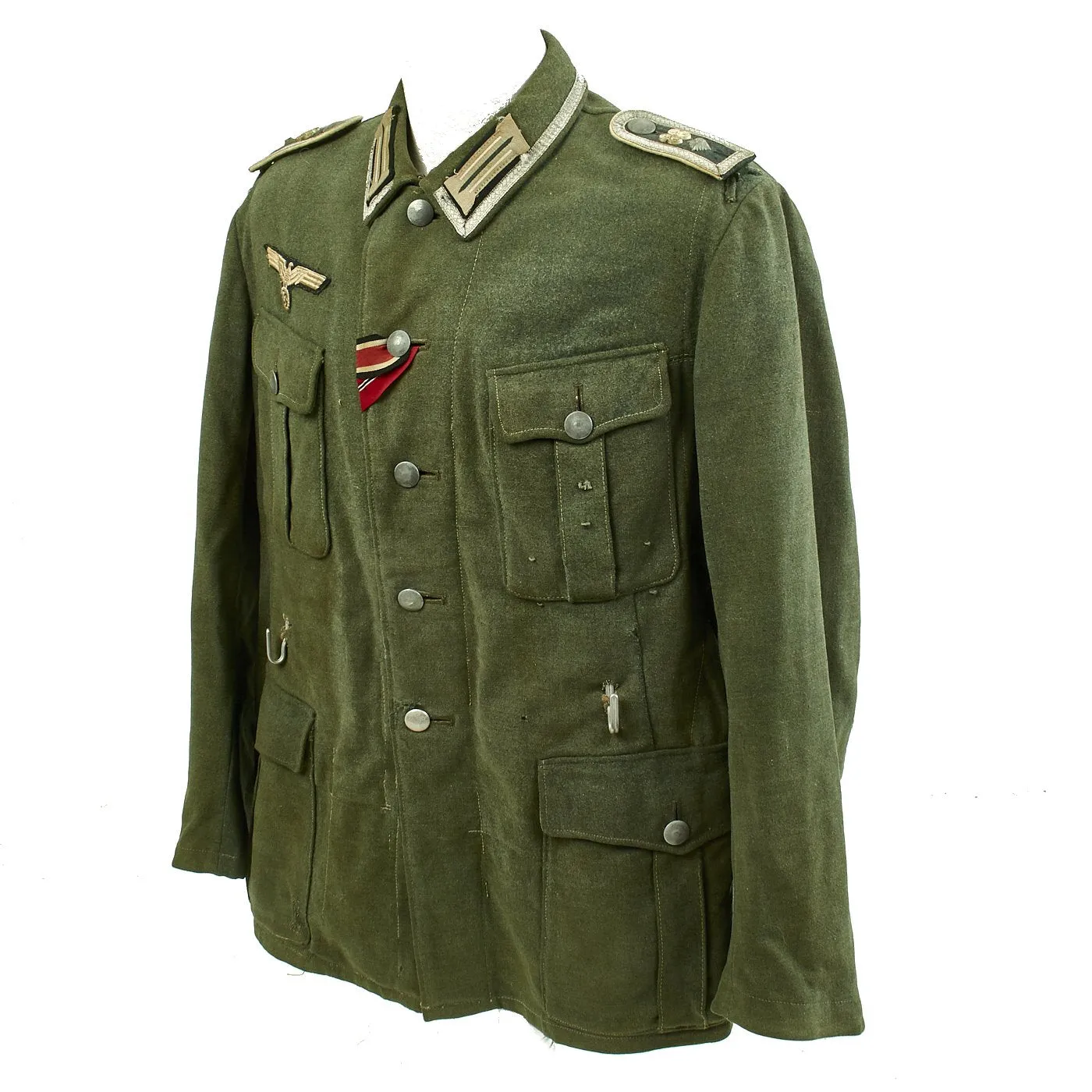 Original German WWII Heer M43 NCO Combat Tunic