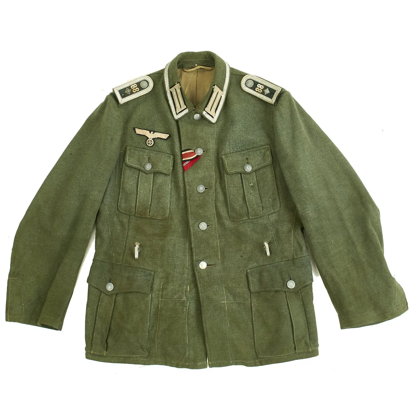 Original German WWII Heer M43 NCO Combat Tunic