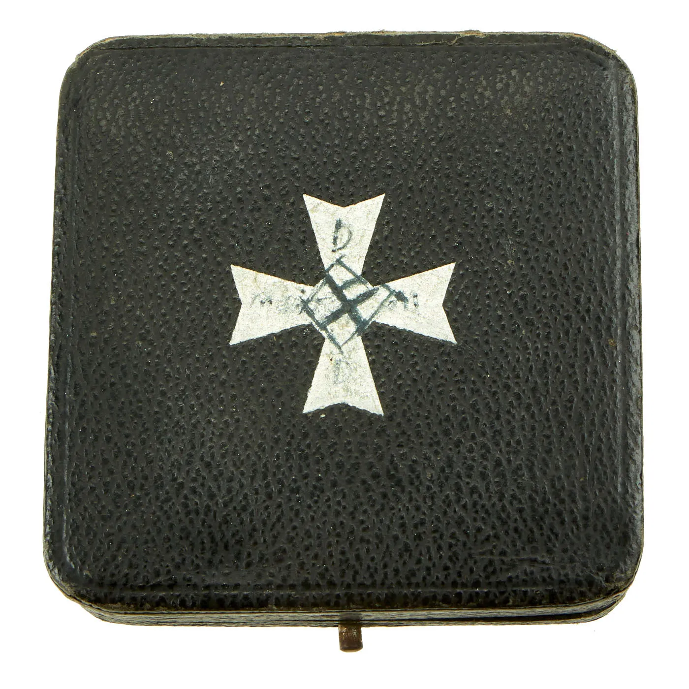 Original German WWII Silver War Merit Cross KvK 1st Class in Case by Deschler & Sohn - Kriegsverdienstkreuz