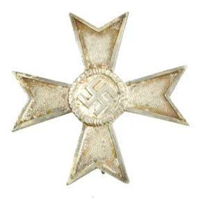 Original German WWII War Merit Cross KvK 1st Class in Silver - Early Pattern