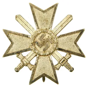 Original German WWII War Merit Cross KvK 1st Class with Swords by Kerbach & Österhelt of Dresden