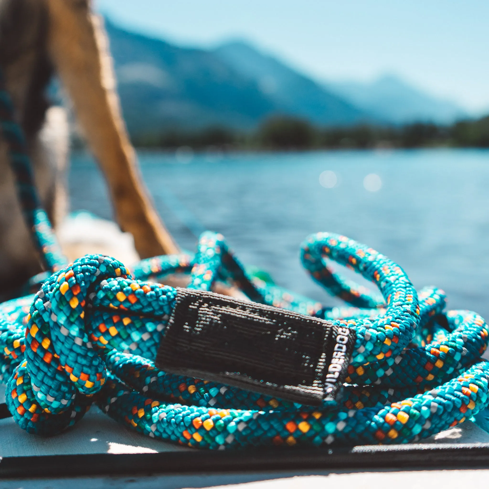 Pacific Blue Reflective Slip Lead