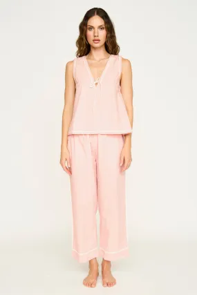 Pajama Pant & Camisole Set in Conch