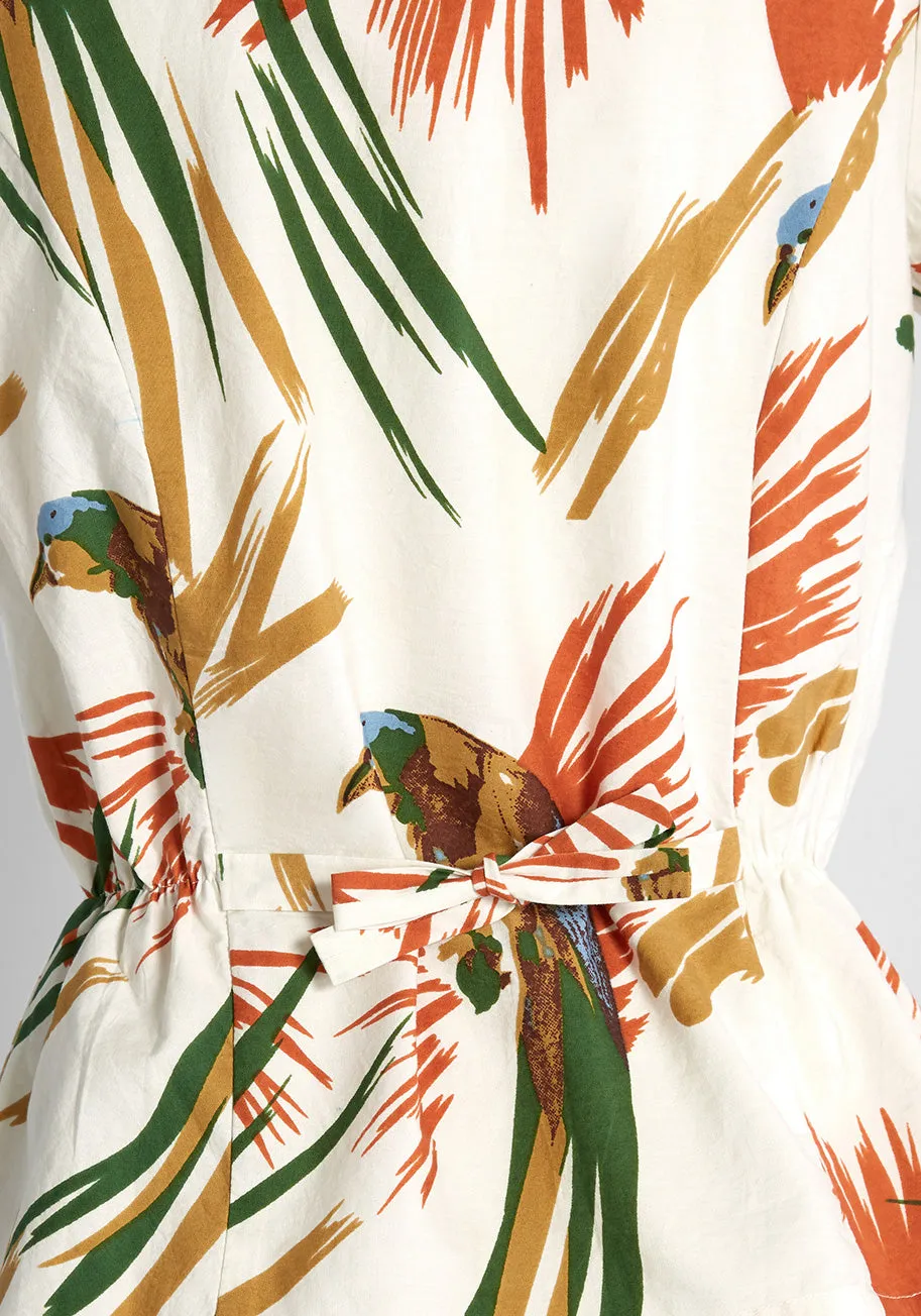 Parrot of Merit Button-Up Shirt