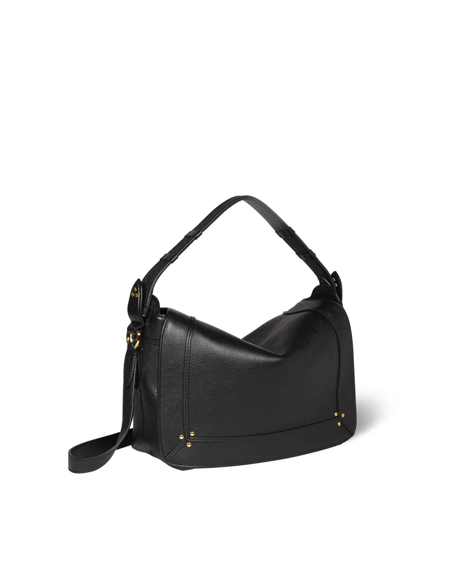 Pepito M Bag in Noir Brass Buffalo