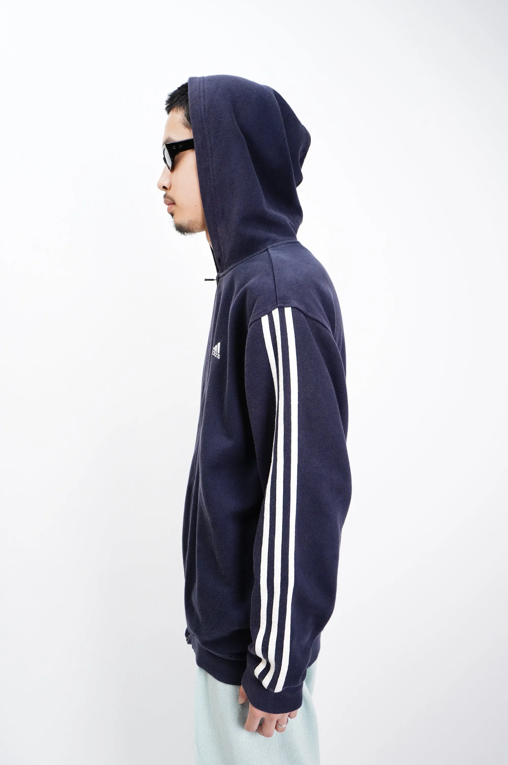 "adidas" -Sweat Zip Parka-