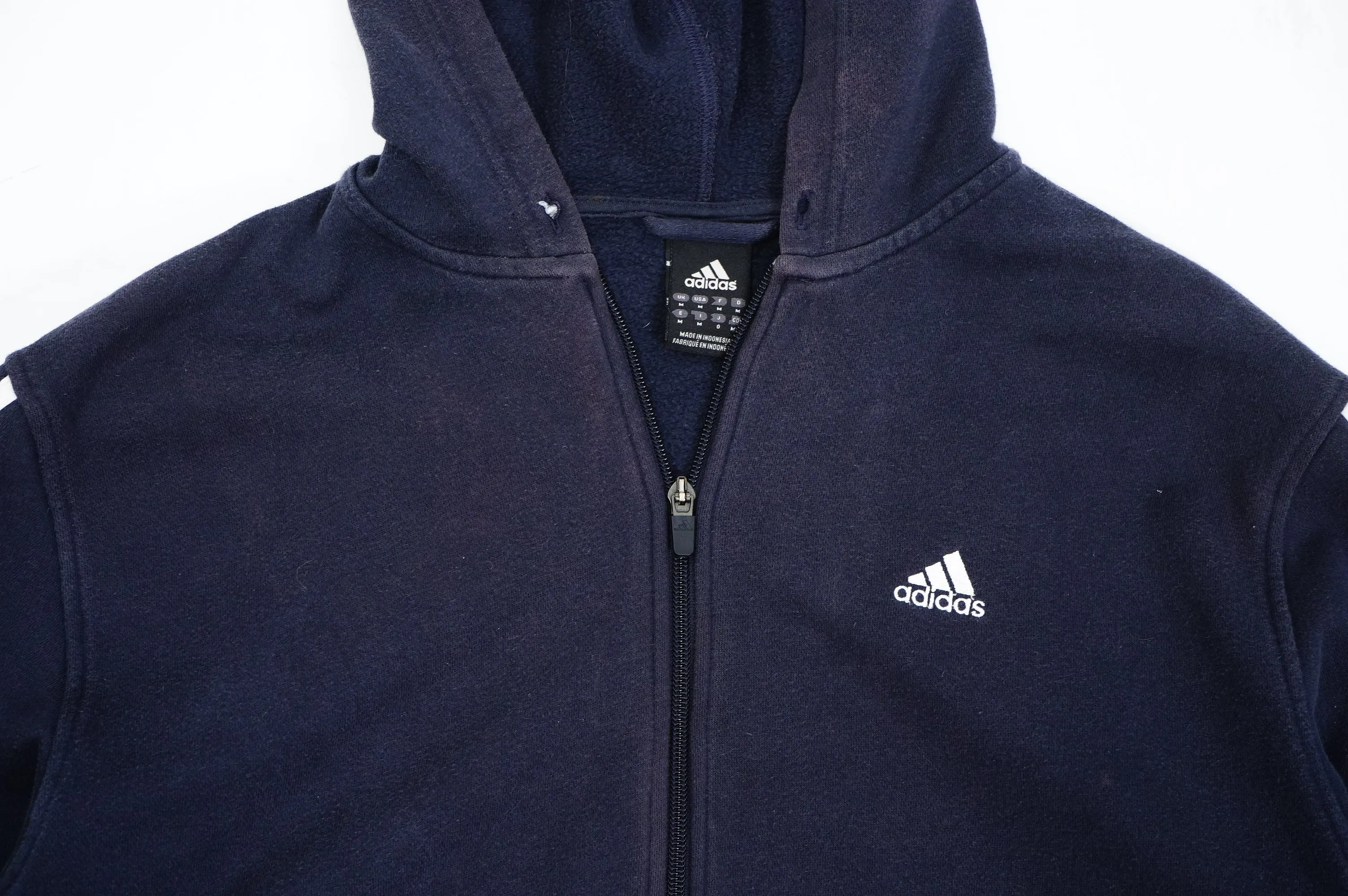 "adidas" -Sweat Zip Parka-