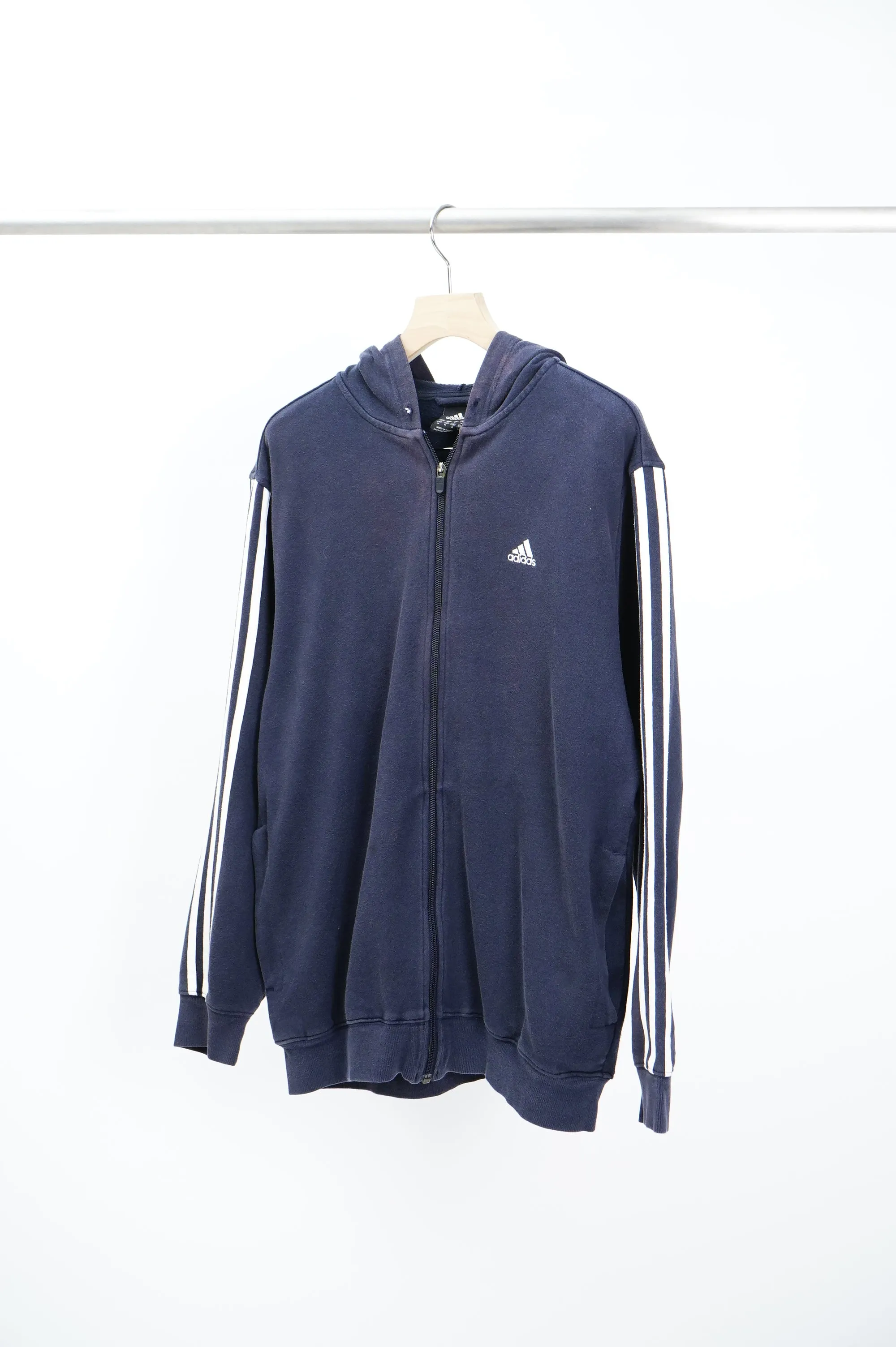 "adidas" -Sweat Zip Parka-