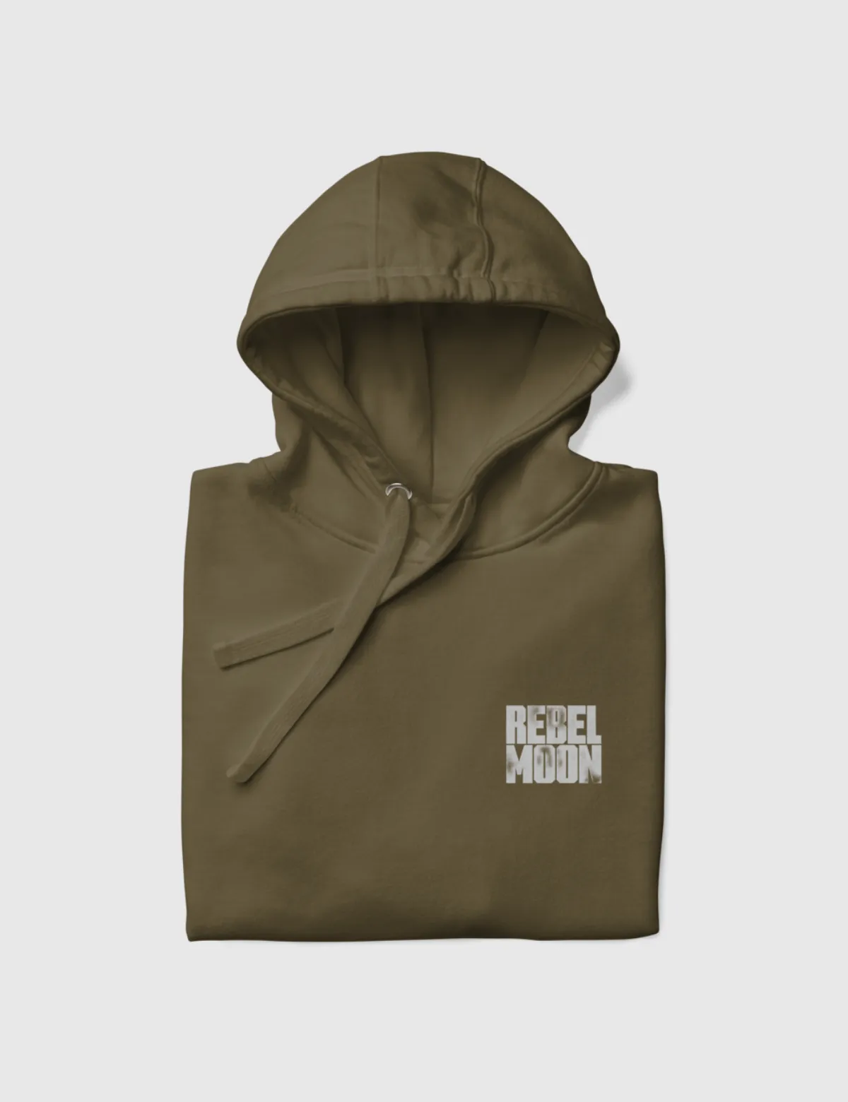 Rebel Moon Logo Unisex Hoodie [Military Green]