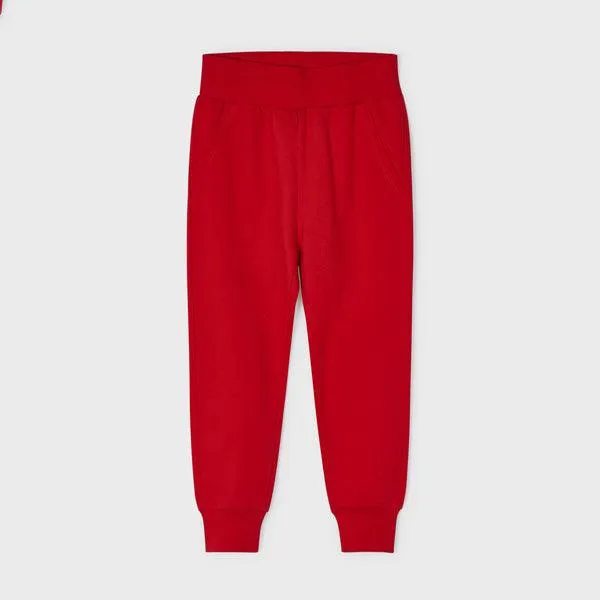 RED 3 PIECES TRACKSUIT FOR GIRLS