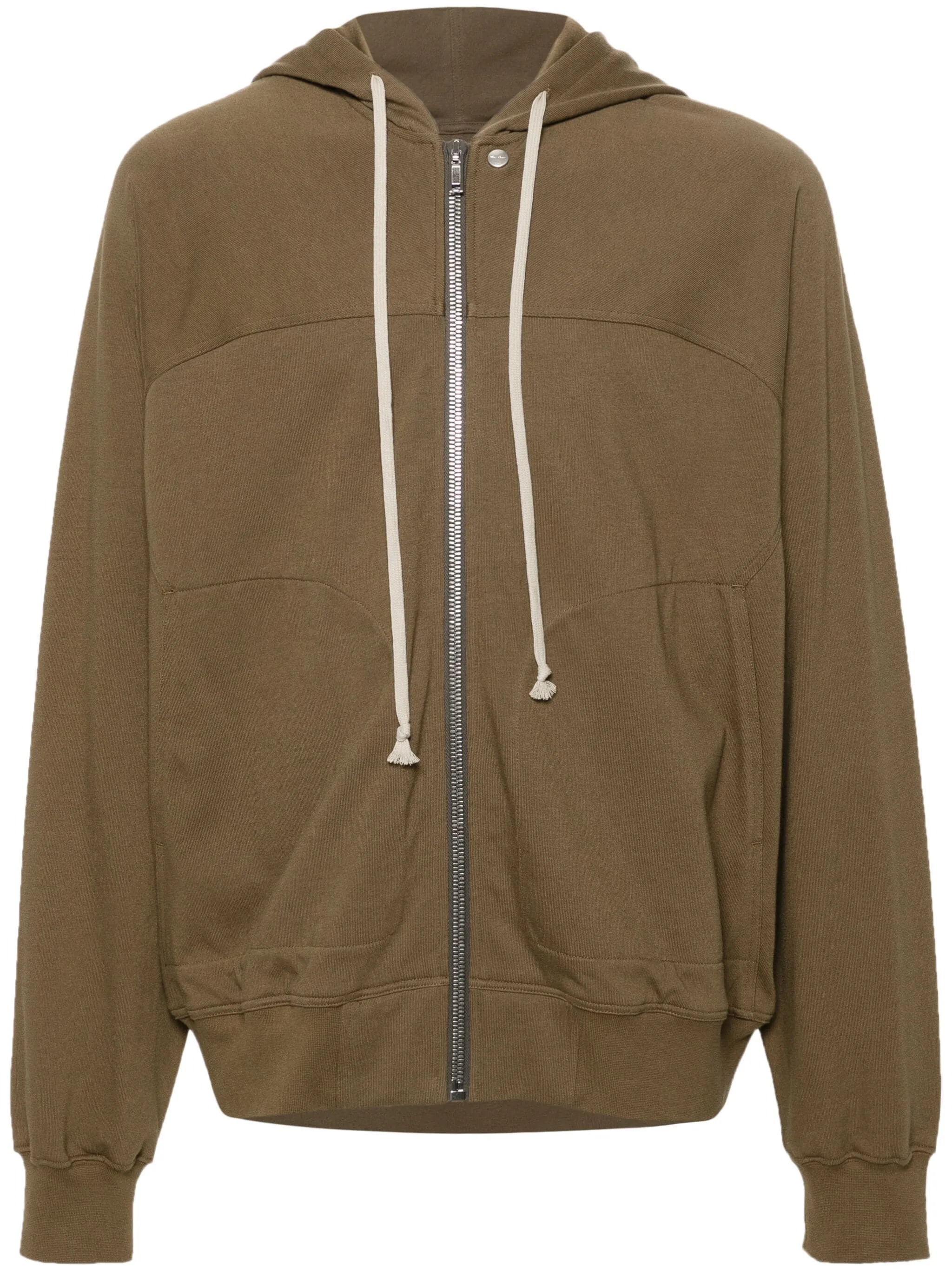 RICK OWENS WINDBREAKER JERSEY HOODIE