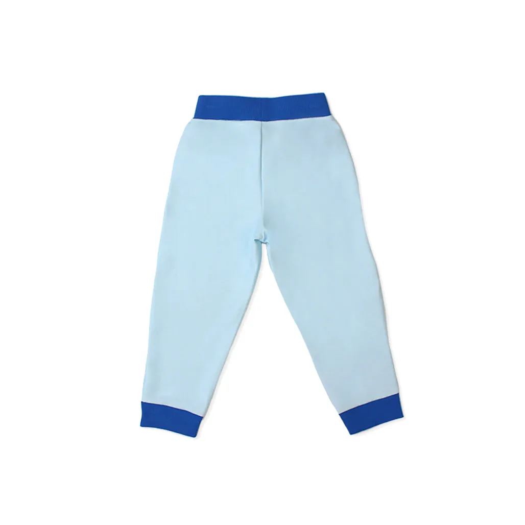 Road Trip Peekaboo Joggers (Blue)