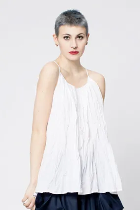 Sanibel Top in White Carnaby