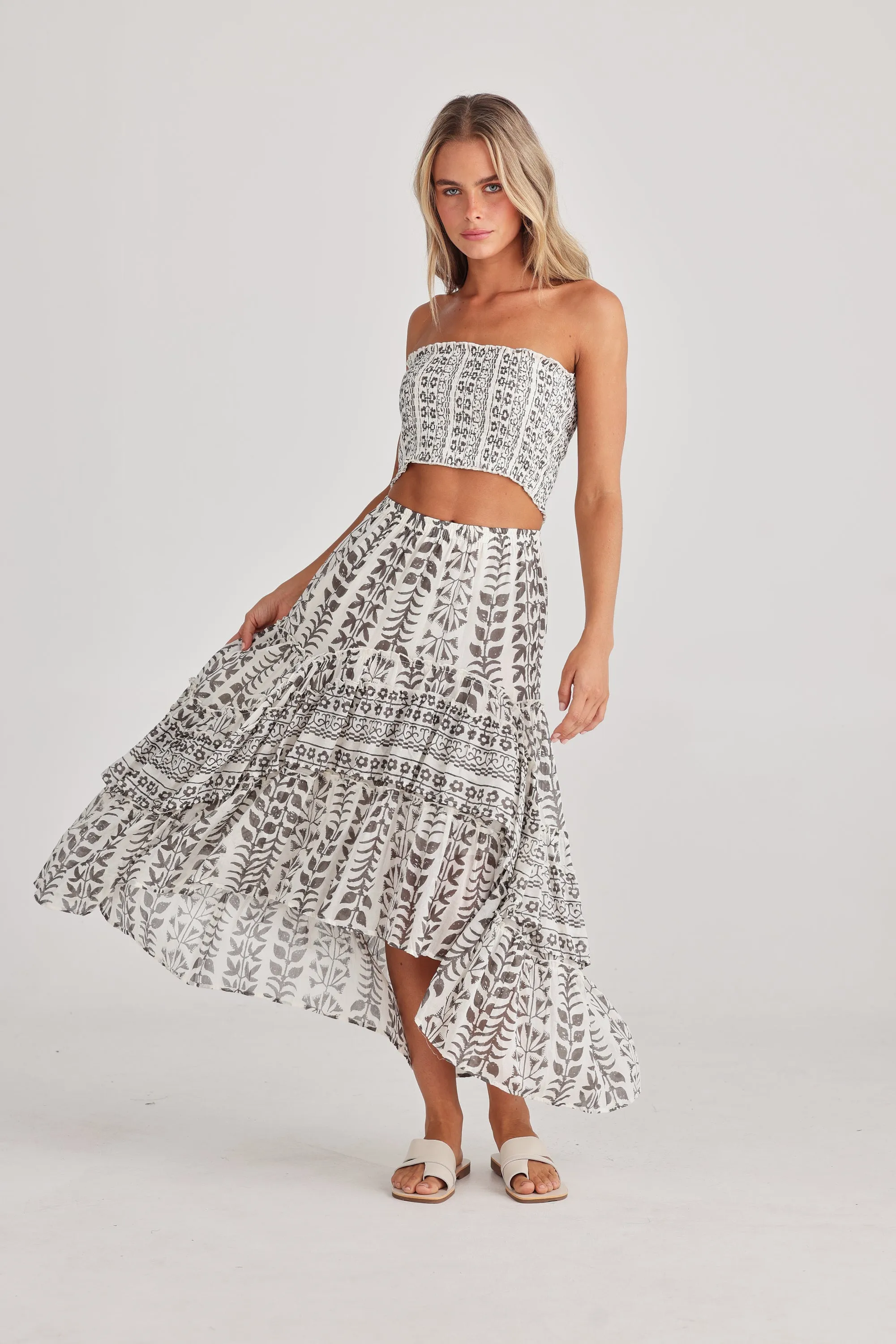 Sassy Skirt - Paro Print