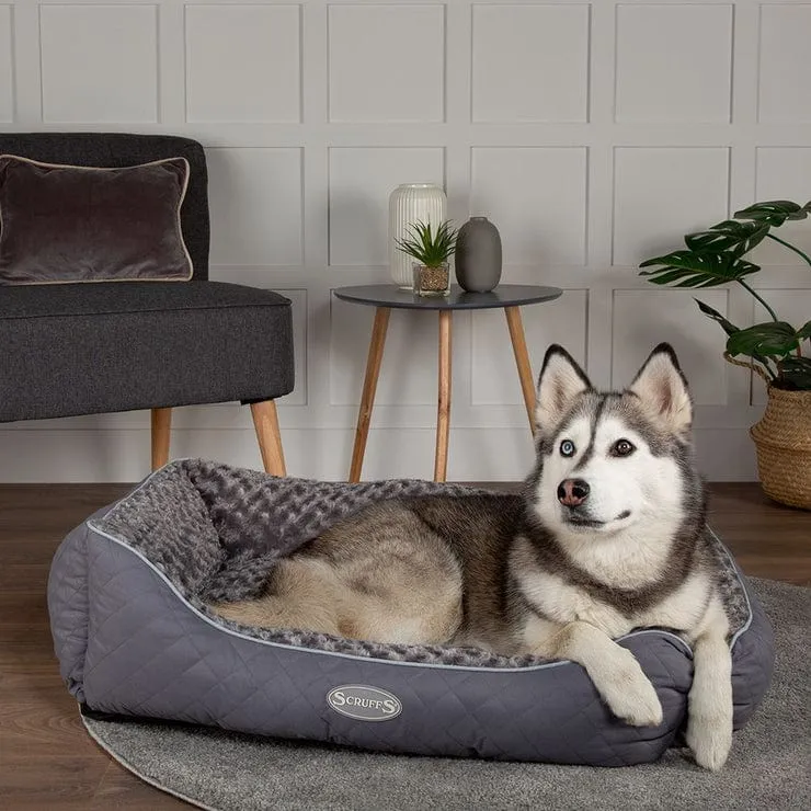 Scruffs® Wilton Box Dog Bed - Grey