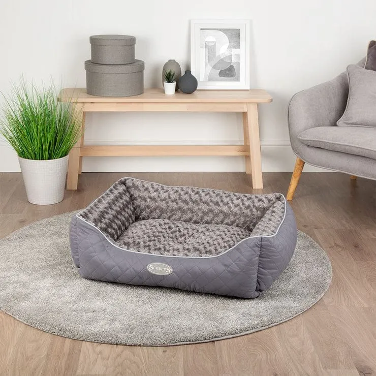 Scruffs® Wilton Box Dog Bed - Grey