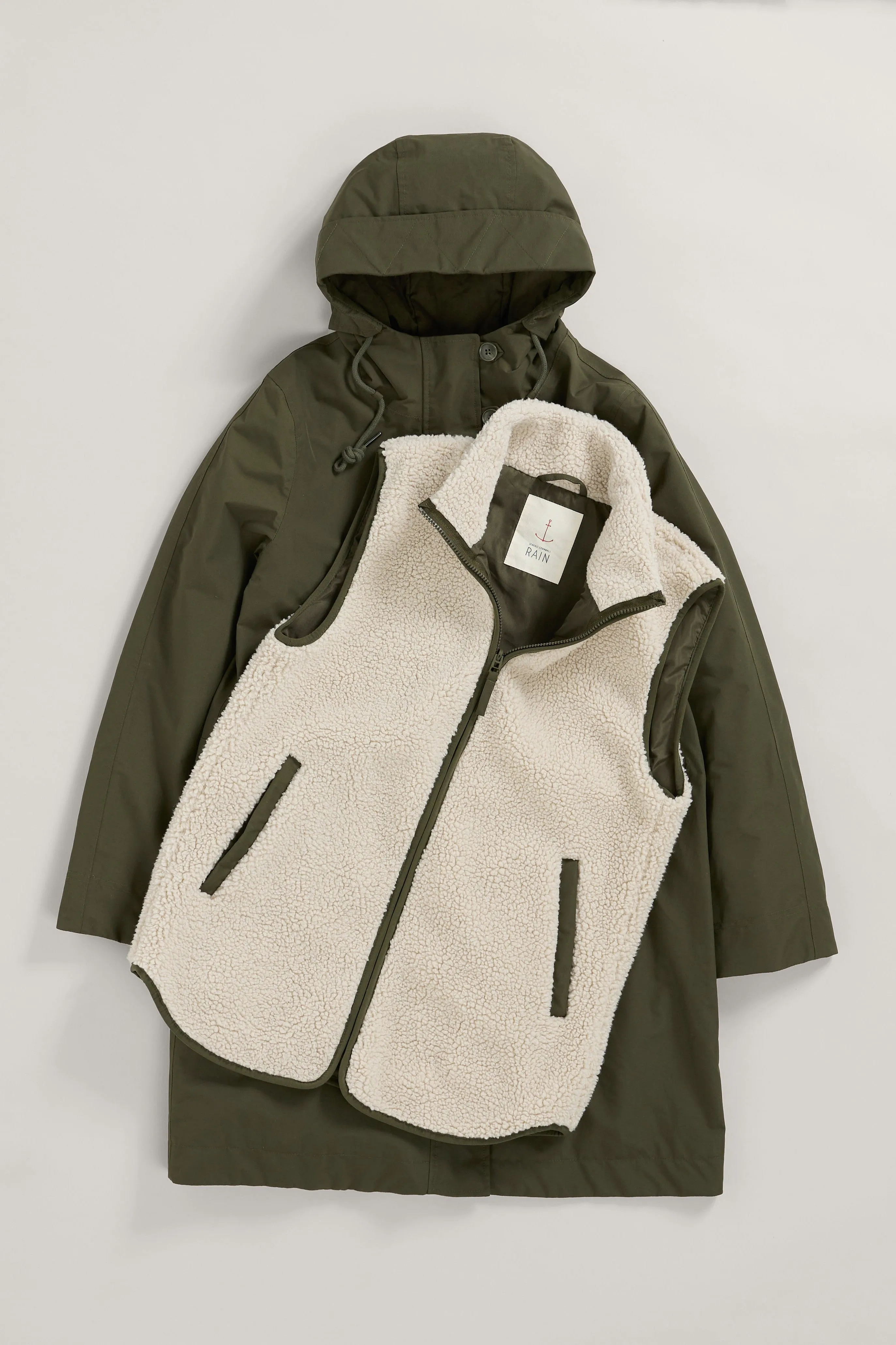 Seasalt Holdfast Parka in Highland