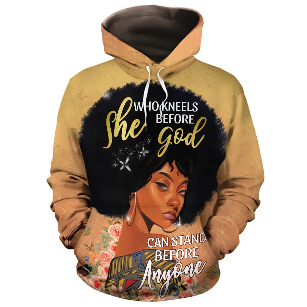 She Who Kneels Before God All-over Hoodie and Joggers Set